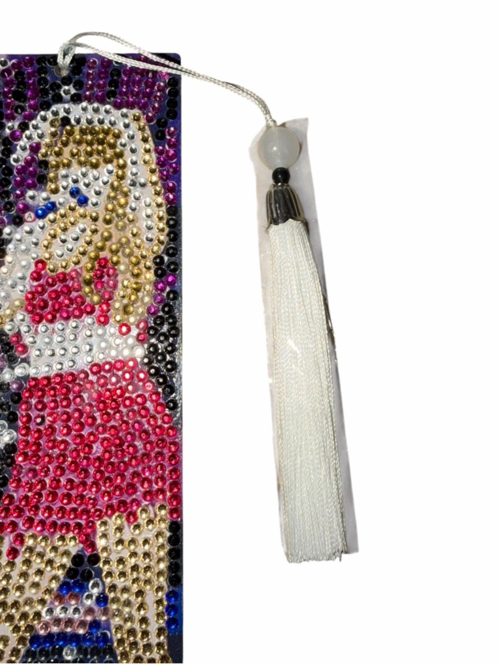Taylor Swift Rhinestone Bookmark with Tassel - Picture 4 of 5